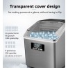 Automatic ice cubes maker - English panel - 25 kgs / 24HBar supply