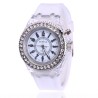 GENEVA - Quartz watch - crystals - silicone strap - with LED lightWatches