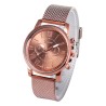 GENEVA - fashionable Quartz watch - Roman numerals - leather strapWatches