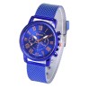 GENEVA - fashionable Quartz watch - Roman numerals - leather strapWatches