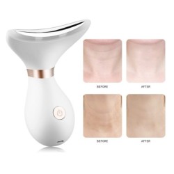 Multifunctional face / neck massager - lifting / anti wrinkle - LED photon therapyMassage
