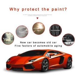 Car paint care spray - ceramic hydrophobic coating - crystal liquid - waterproof - 9HCar wash