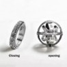 Vintage astronomical ball - rotating ringRings
