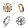 Vintage astronomical ball - rotating ringRings