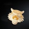 Roaring tiger crystal broochBrooches