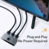 Baseus - 4K HD switcher - bidirectional adapter - splitter - converter - for PS4 TV Box PCSplitters