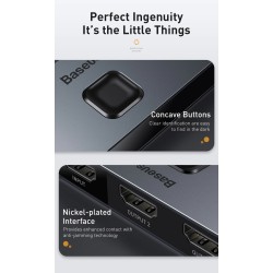Baseus - 4K HD switcher - bidirectional adapter - splitter - converter - for PS4 TV Box PCSplitters
