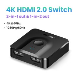 UGREEN - HDMI 2.1 splitter switch - 2 in 1 switcher - 4K - 8KHDMI switchers