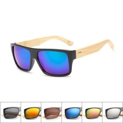Bamboo wood sunglasses - UV400 - unisexSunglasses