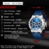 BENYAR - stainless steel watch - Quartz - chronograph - 30M waterproof - rubber strapWatches
