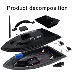 Flytec V500 - RC boat - fish feeder - 500m - double motor - 5.4km/h - 54cmBoats