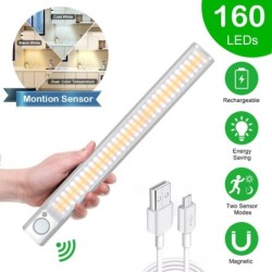 LED closet light - with motion sensor - USB smart lamp - wireless night light - magnetic stripeLED strips