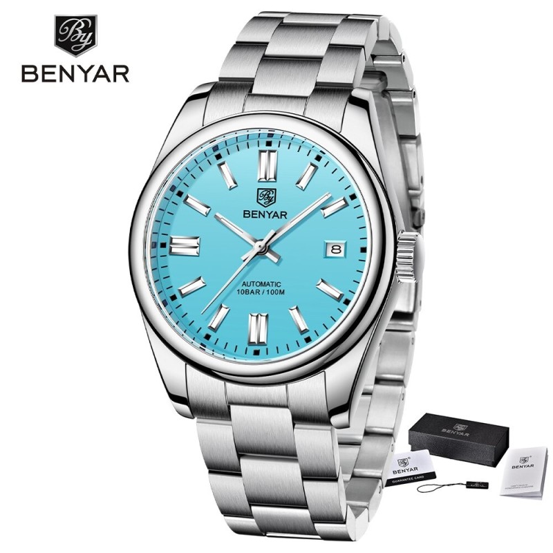 BENYAR - automatic sports watch - stainless steel - waterproofWatches