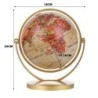 Rotating golden globe - with standEducational