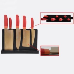 Double sided magnetic stand - knives holderKitchen knives