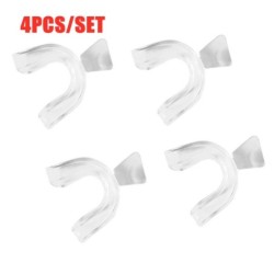 Silicone overnight mouthguard - teeth whitening - against grinding / clenching - 4 piecesTeeth Whitening