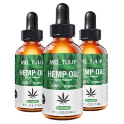 2000 mg MO TULIP - organic herbal seed oil - pain relief - stress - anxiety - massage oilMassage