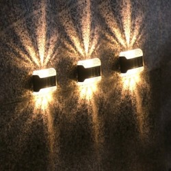 Solar garden wall lamp - up / down light - LED - waterproofSolar lighting