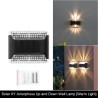Solar garden wall lamp - up / down light - LED - waterproofSolar lighting