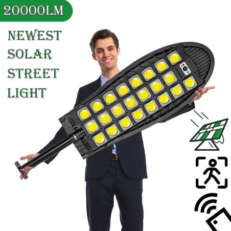20000LM - super bright street light - solar floodlight - motion sensor - remote control - LED - waterproofFloodlights