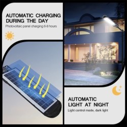 20000LM - super bright street light - solar floodlight - motion sensor - remote control - LED - waterproofFloodlights