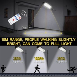 20000LM - super bright street light - solar floodlight - motion sensor - remote control - LED - waterproofFloodlights