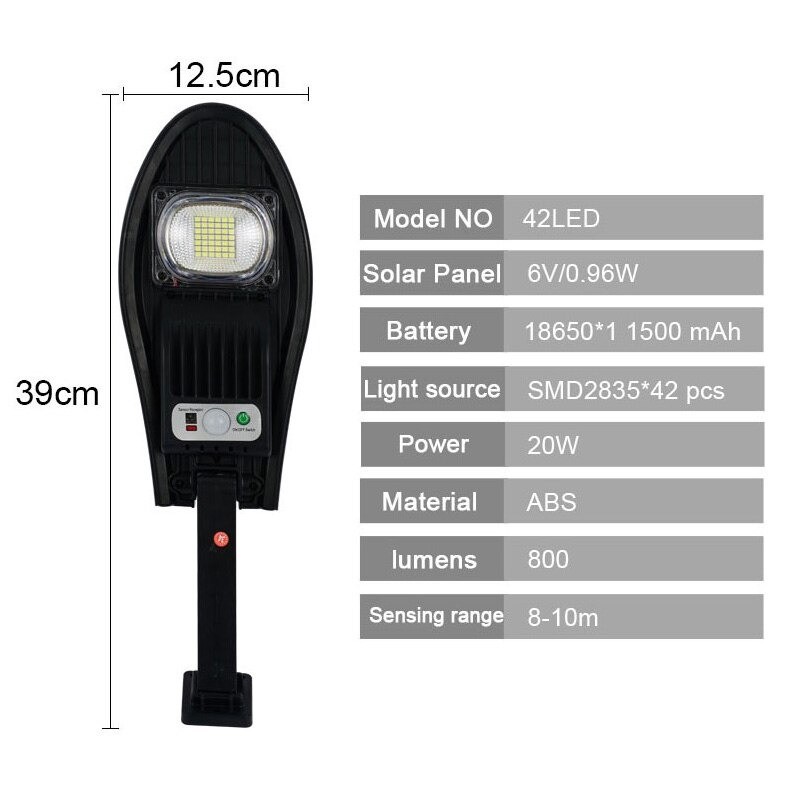20000LM - super bright street light - solar floodlight - motion sensor - remote control - LED - waterproofFloodlights