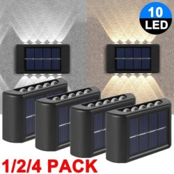LED solar light - outdoor wall lamp - waterproof - up / down lightSolar lighting