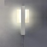 Modern LED wall lamp - with switch - round - square - 6WWall lights