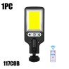 Solar street light - motion sensor - remote control - IP65 waterproof - LED - COBStreet lighting