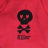 Warm hoodie - for dogs / cats - skull printed - KILLER letteringCats