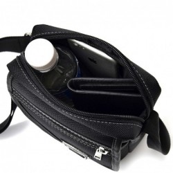 Trendy shoulder bag - with flap / zippers / pocketsBags