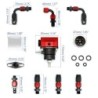 Universal fuel pressure regulator - oil gauge - adjustable hoseDiagnosis