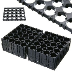 18650 cell battery spacer - plastic separator - 10 piecesBattery