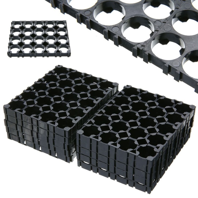 18650 cell battery spacer - plastic separator - 10 piecesBattery
