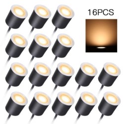 Recessed LED deck lights - outdoor - IP67 waterproof - DC12V - 16 piecesLights & lighting