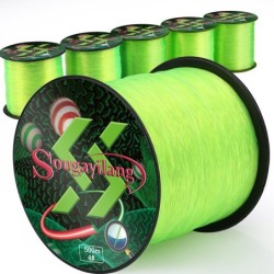 Nylon green fishing line - super strong - 500M - 23LB - 0.4Lines