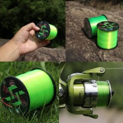 Nylon green fishing line - super strong - 500M - 23LB - 0.4Lines