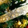 Embroidered LED ribbon - Christmas tree decoration - battery operatedChristmas