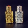 Retro metal perfume bottle - with crystal - Arabic style - 3mlPerfumes