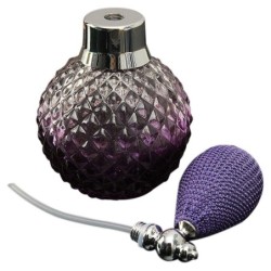 Vintage crystal perfume bottle - with atomizer - 100mlPerfumes