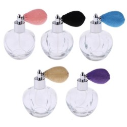 Transparent crystal perfume bottle - with atomizer - 100mlPerfumes