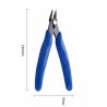 Wire cable pliers - side diagonal slicingPliers
