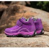 Winter suede boots - ankle length - waterproof - non-slipShoes