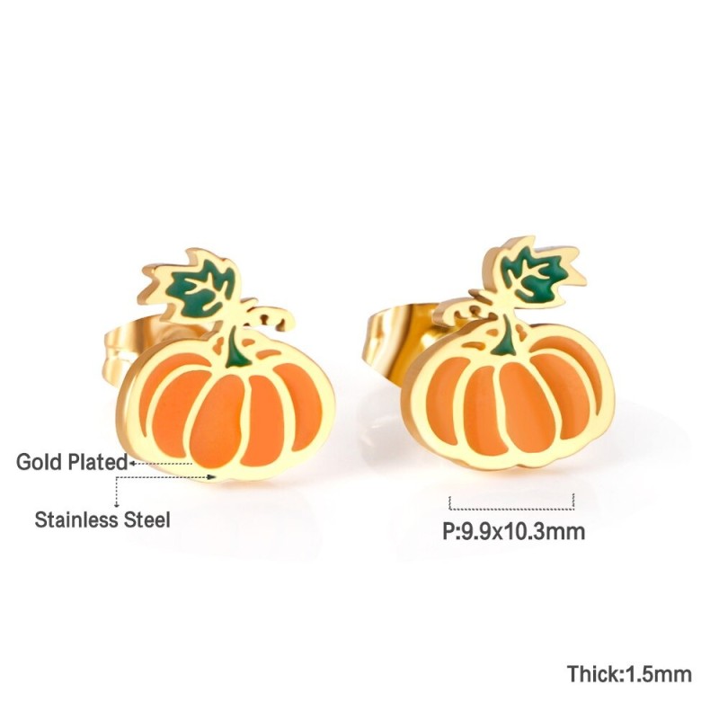 Vegetable shape small earrings - 316L stainless steelEarrings