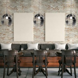 Modern iron ceiling lamp - globe-shaped - 60WCeiling lights