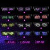 LED party glasses - App / manual control - USB - BluetoothParty