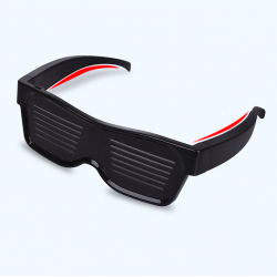 LED party glasses - App / manual control - USB - BluetoothParty