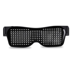 LED party glasses - App / manual control - USB - BluetoothParty