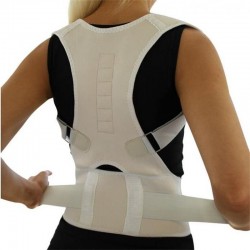 Orthopaedic back support belt - posture correction - back corrector with magnetsHealth & Beauty